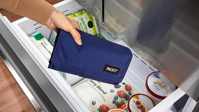 Packit® Freezable Lunch Bag, True Blue, Built - Image 4