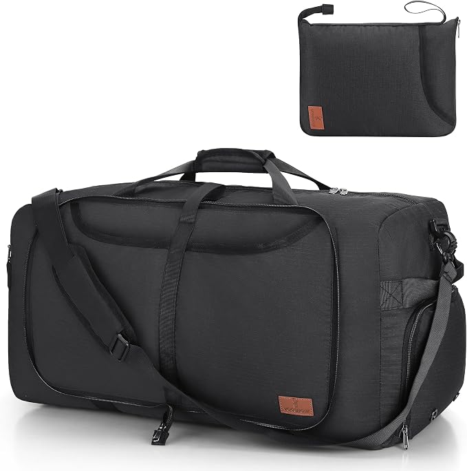 80L Duffle Bag for Travel, Large Foldable Waterproof Travel Duffel Bags by VSVOGSHOW