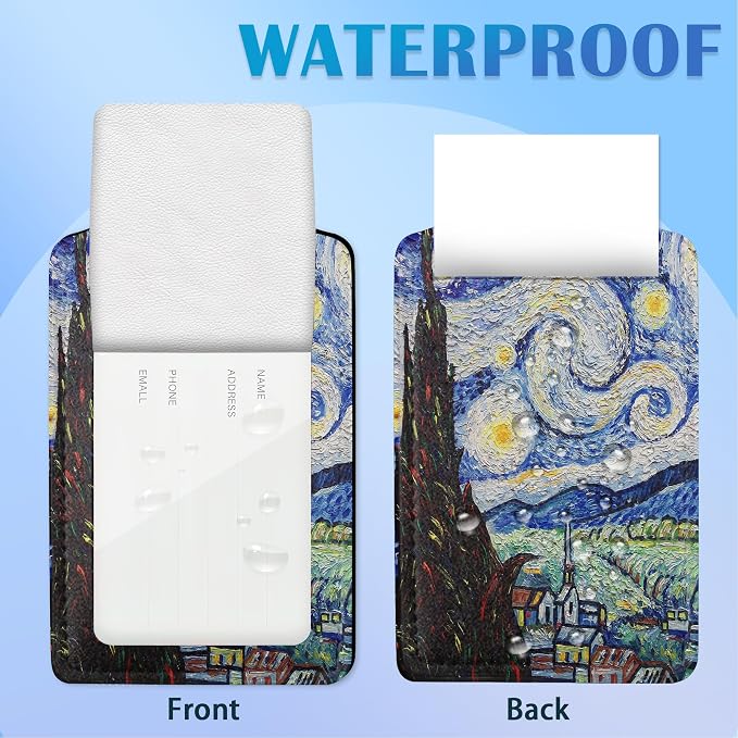 Set of 2 Starry Night Luggage Tags - Image 4