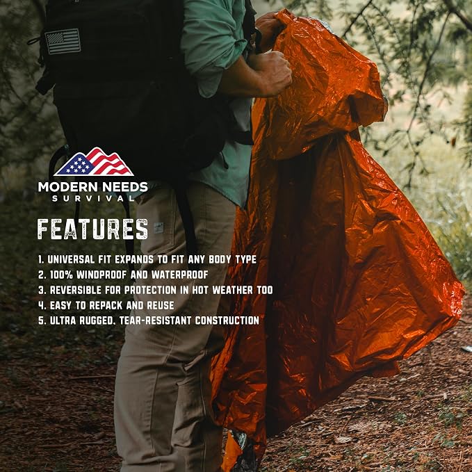 Emergency Survival Jacket – Disposable Rain Ponchos - Image 7