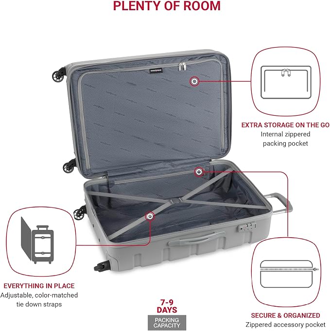 SwissGear 7366 Hardside Expandable Luggage - Image 4