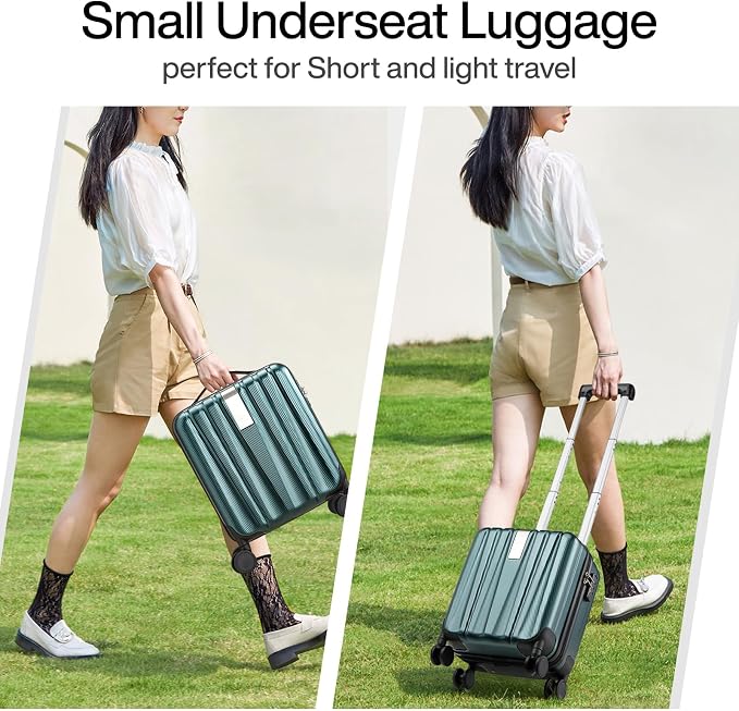 Hanke 14 Inch Underseat Carry On Luggage - Image 4