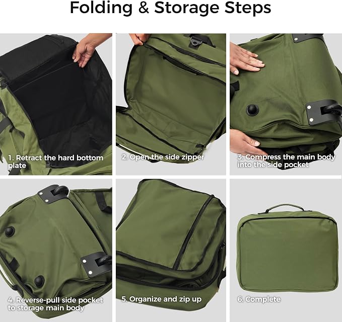 110L/120L Rolling Duffel Bag - Image 8