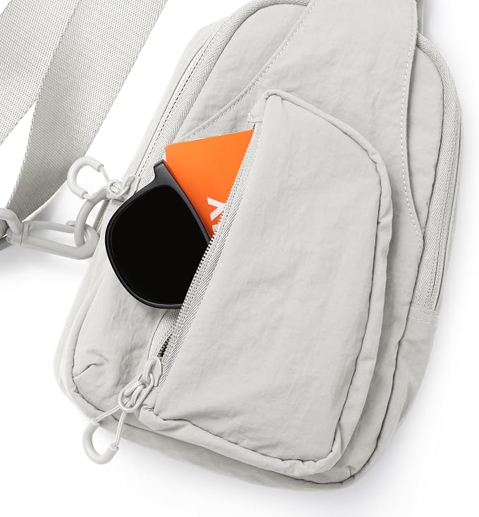 ODODOS Daily Sling Bag with Adjustable Straps Crossbody Chest Bag Lightweight - Image 4