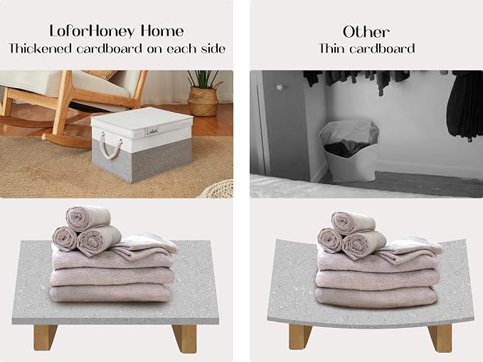 LoforHoney Home Fabric Storage Bins - Image 4
