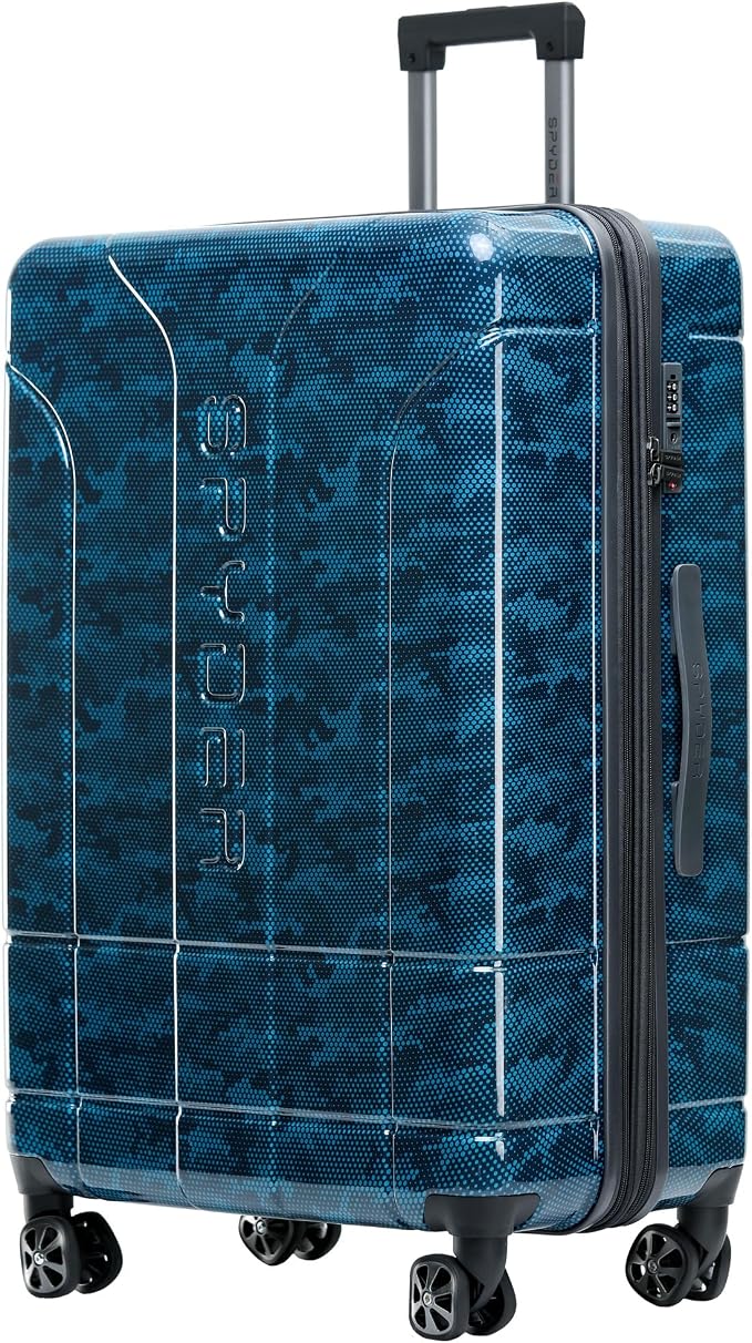 Spyder Matrix 29 Inch Large Checked Luggage Expandable Hardside Upright Suitcase by Spyder