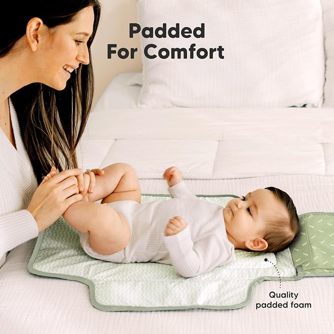 KeaBabies Portable Diaper Changing Pad - Image 4