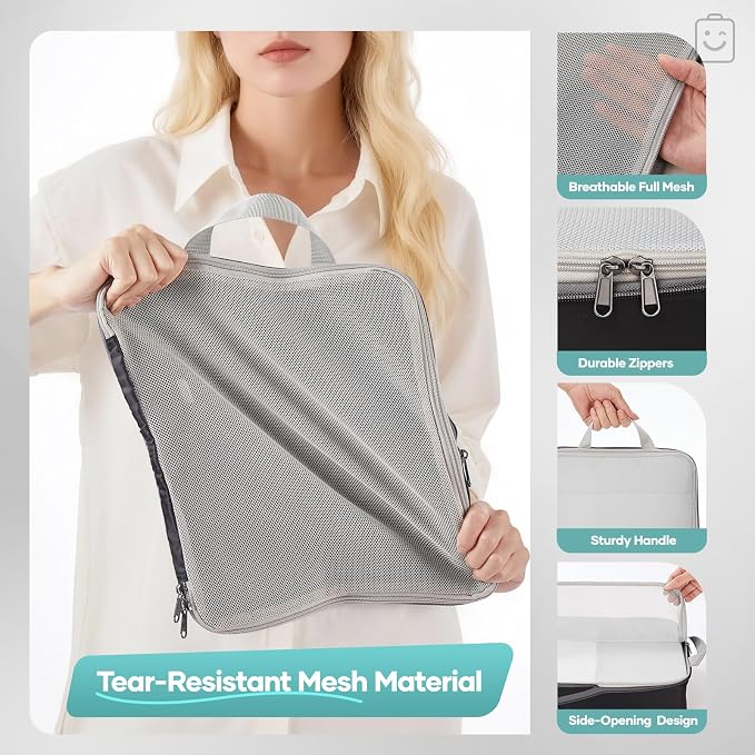 Veken 11 Set Compression Packing Cubes - Image 5
