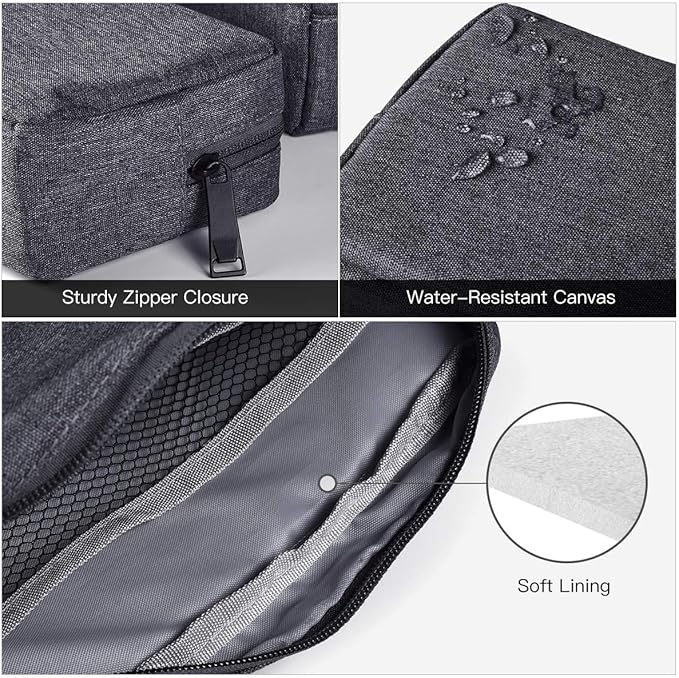 Universal Electronics Accessories Carrying Case, Cosmetic Bag, Cable Organizer - Image 4