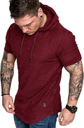 Lexiart Mens Fashion Athletic Hoodies Sport Sweatshirt Solid Color Fleece by Lexiart