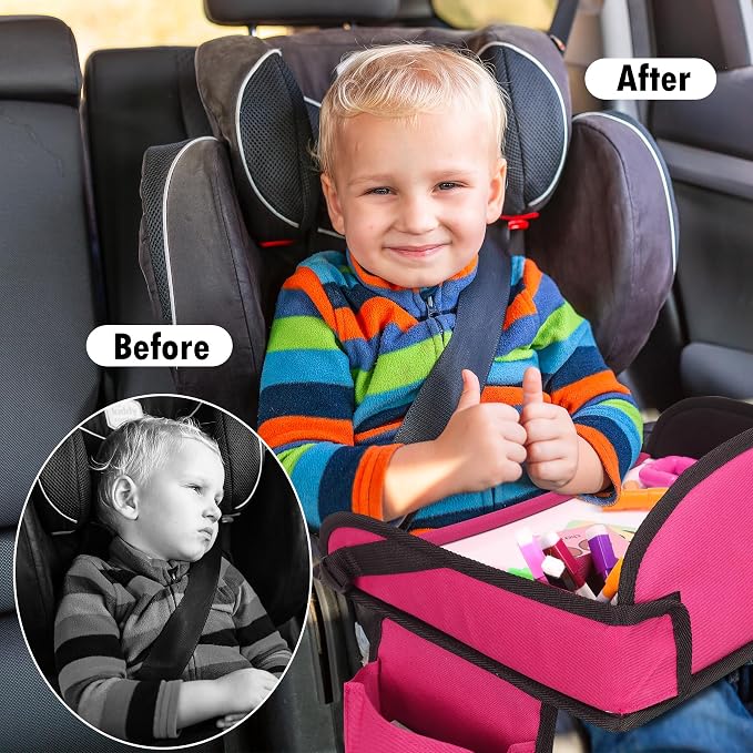 Kids Travel Tray for Airplane - Image 2