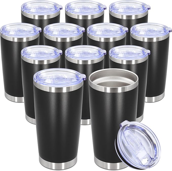 20oz Tumbler Bulk Stainless Steel Tumbler Cup by AUWBON