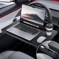 YONZEE 2-in-1 Car Steering Wheel Desk Tray & Car Seat Gap Filler Organizer – by YONZEE