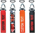 Custom Luggage Tags, Custom Personalized Luggage tag Name, Embroidery Key Ring by Unknown