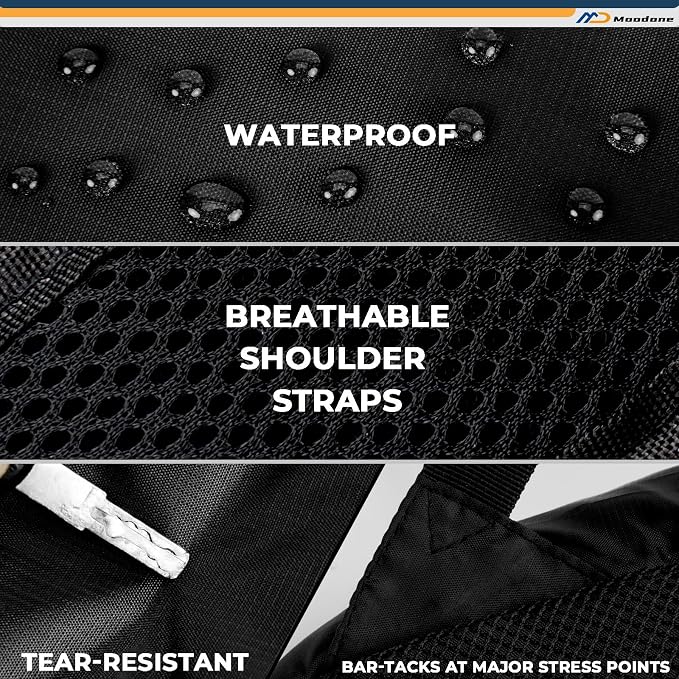 Lightweight Packable Hiking Backpack, 30L Back Pack Travel Outdoor Waterproof - Image 5