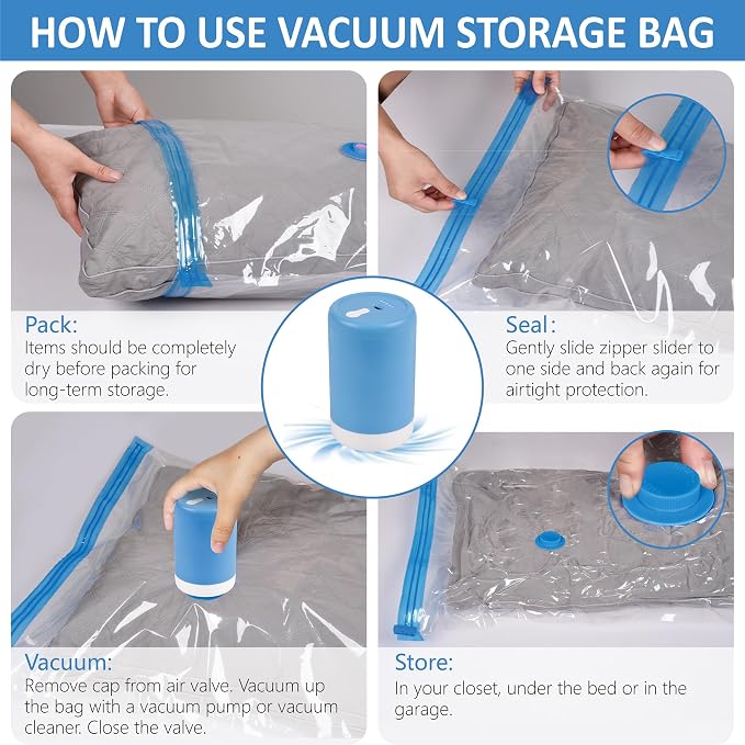 Cozy Essential Travel Vacuum Bags - Image 7