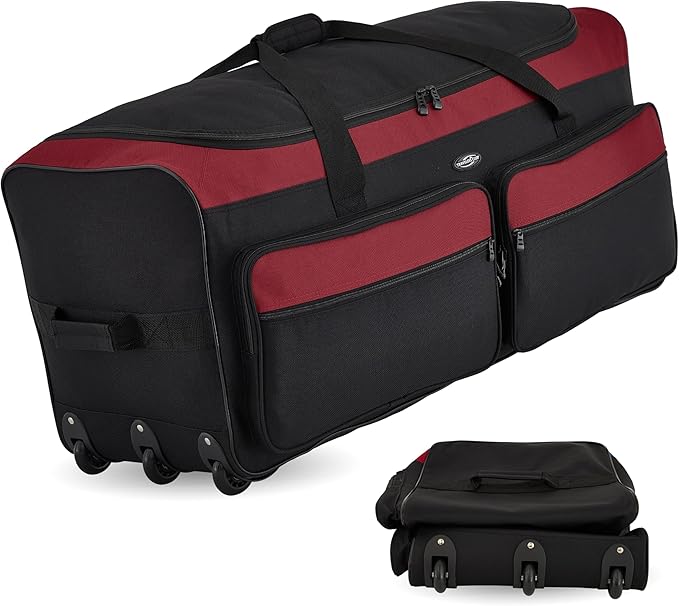 Travelers Club 36" Asgard 3-Wheel Rolling Duffel Bag by TravelersClub