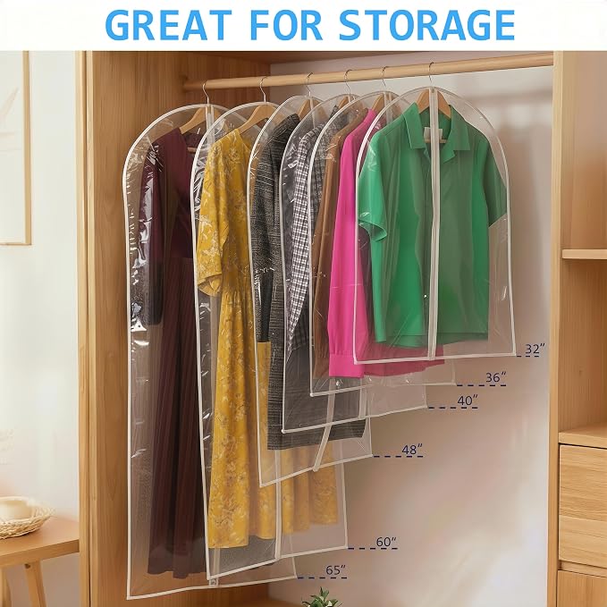 All Clear Garment Bags for Travel - Image 7