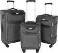 3-Piece Softside Expandable Luggage Set by WireHot