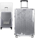 24 Inch Full Clear PVC Suitcase Cover Protectors by Unknown