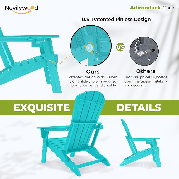Folding Adirondack Chair - Image 6