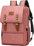 HFSX Vintage Backpack Men Women Business Travel Computer Backpack College by HFSX