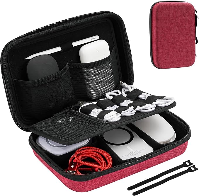 ProCase Hard Travel Electronic Organizer Case by ProCase