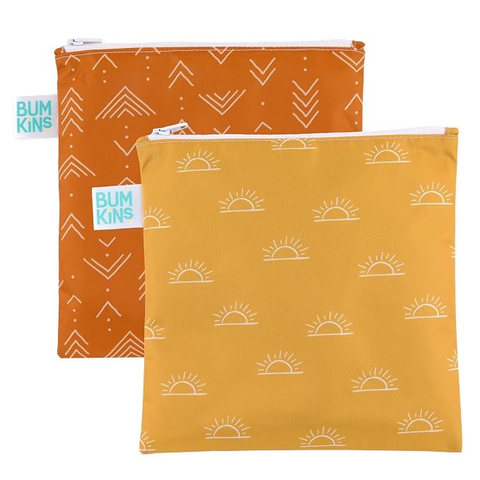Bumkins Reusable Sandwich and Snack Bags, by Bumkins