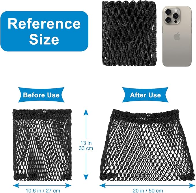 Accmor Universal Stroller Organizer, Polyester Net Mesh Bag Fits - Image 7
