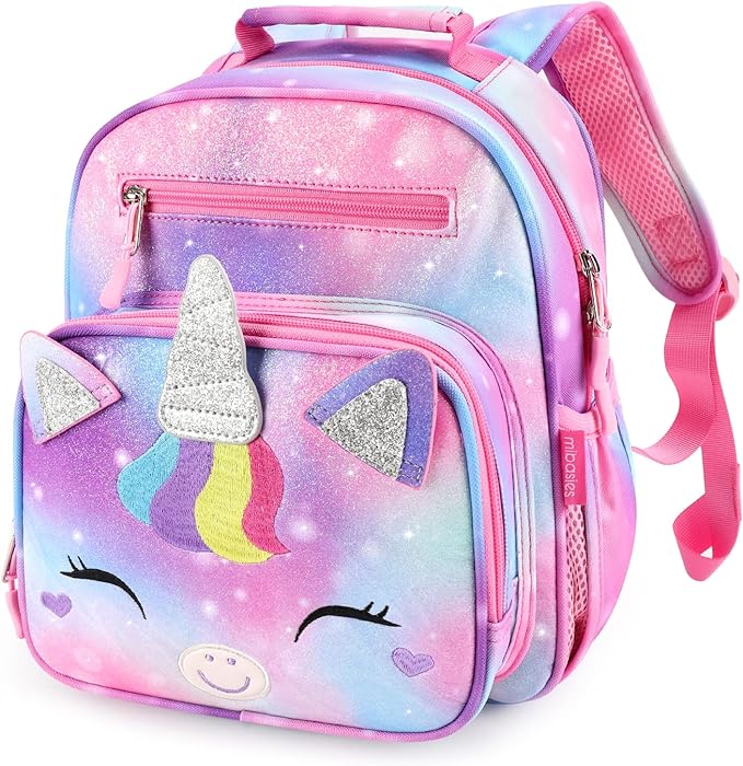 mibasies Toddler Backpack for Girls 2-4: Cute Kids Backpacks for Girls by mibasies