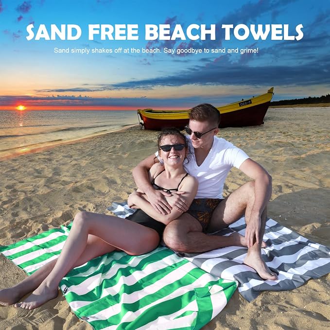 Your Choice Microfiber Quick Dry Sand-Free Beach Towel - Image 2