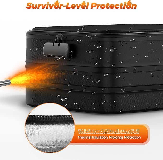 Nacial 5200℉ Fireproof Document Box - Image 7