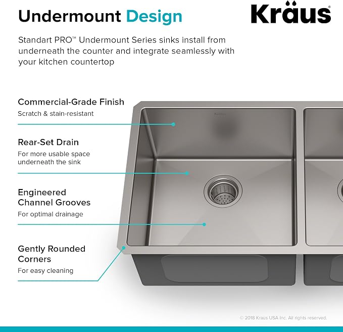 Kraus Kitchen Sinks Undermount - Image 5