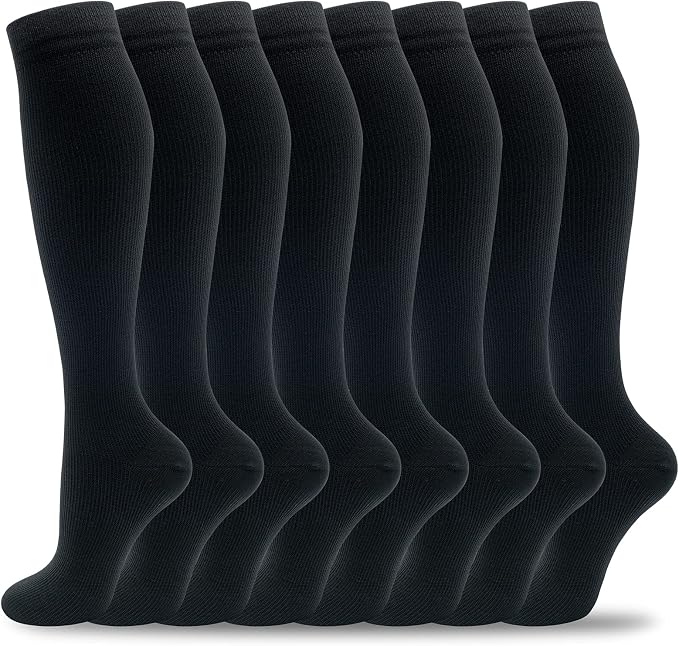 fenglaoda 8 Pairs Compression Socks by fenglaoda