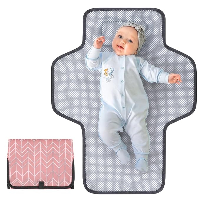 Accmor Portable Diaper Changing Pad, Waterproof Baby Changing Mat, Foldable by Accmor