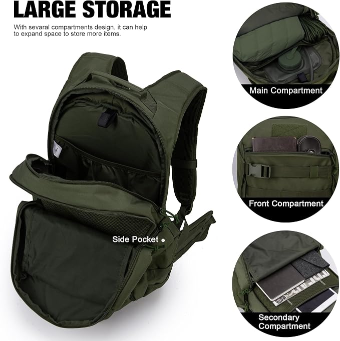 Mardingtop 35L Tactical Backpacks Molle Hiking daypacks - Image 4