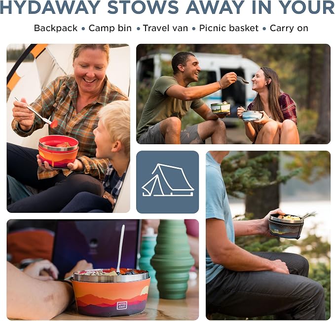 HYDAWAY 1-Quart Collapsible Insulated Bowl - Image 5