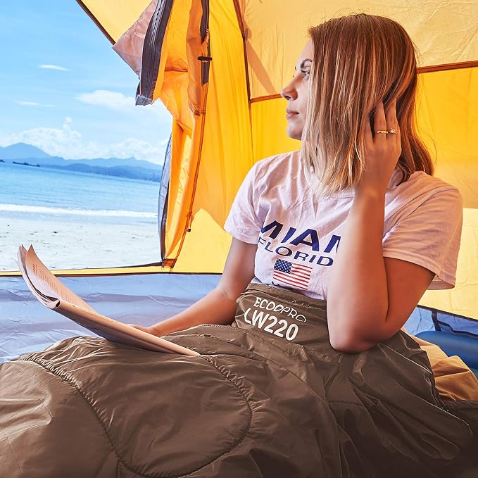 ECOOPRO Warm Weather Sleeping Bag - Image 5