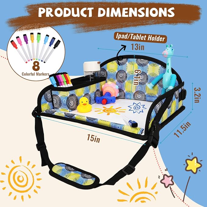 Kids Travel Tray for Airplane - Image 6