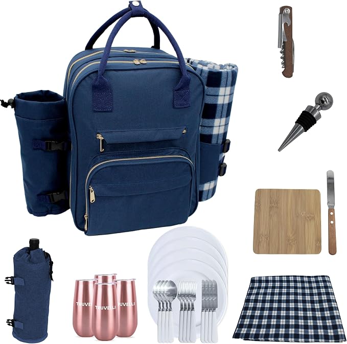 Truvelli Picnic Backpack for 4 by Truvelli