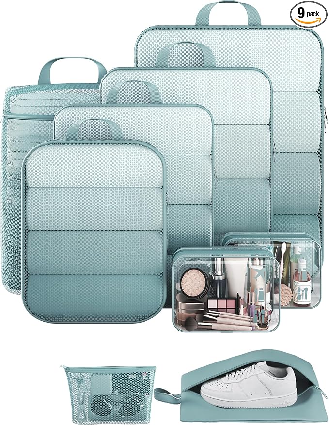 Veken 9/11 Set Compression Packing Cubes by Veken
