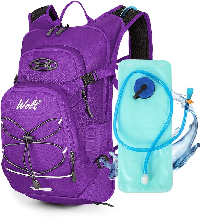 WOLT Hydration Backpack 18L Hiking Water Backpack by WOLT