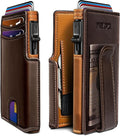 Men Wallet, with Money Clip Coins Pocket ID Window, Slim Front Pocket RFID by Miyozi