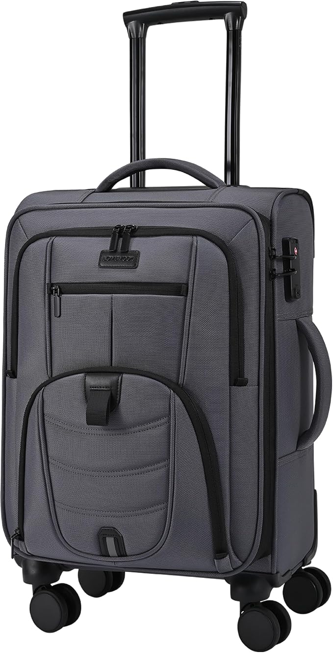 LOVEVOOK Carry On Luggage Airline Approved, Suitcases - Image 3