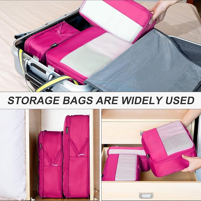 6 Set Compression Packing Cubes - Image 7