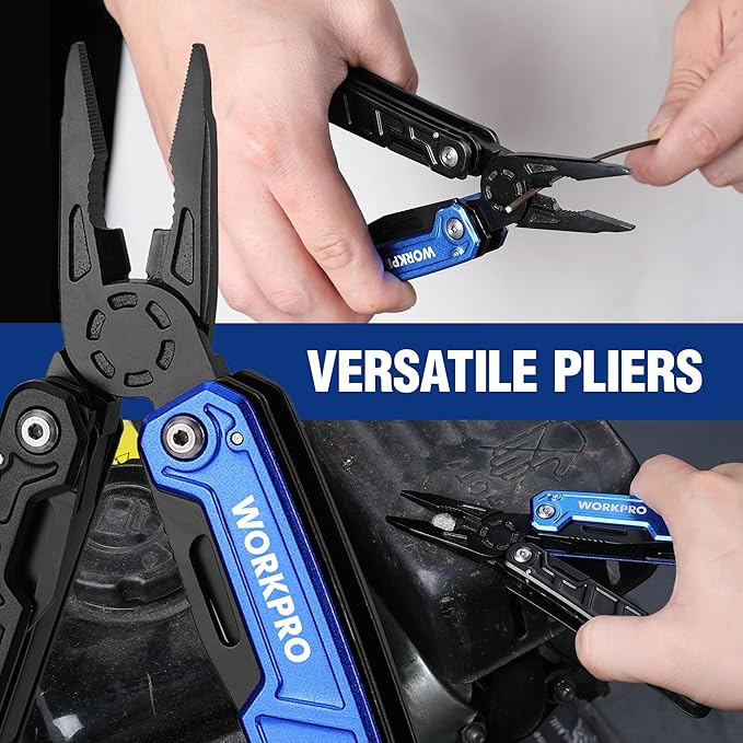 WORKPRO Multitool-11 in 1 Camping Tools - Image 4