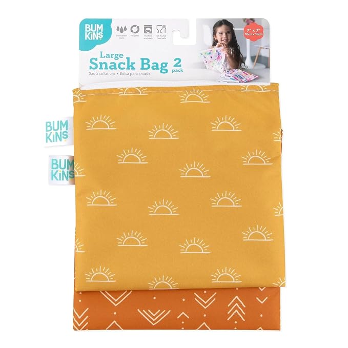Bumkins Reusable Sandwich and Snack Bags, - Image 7