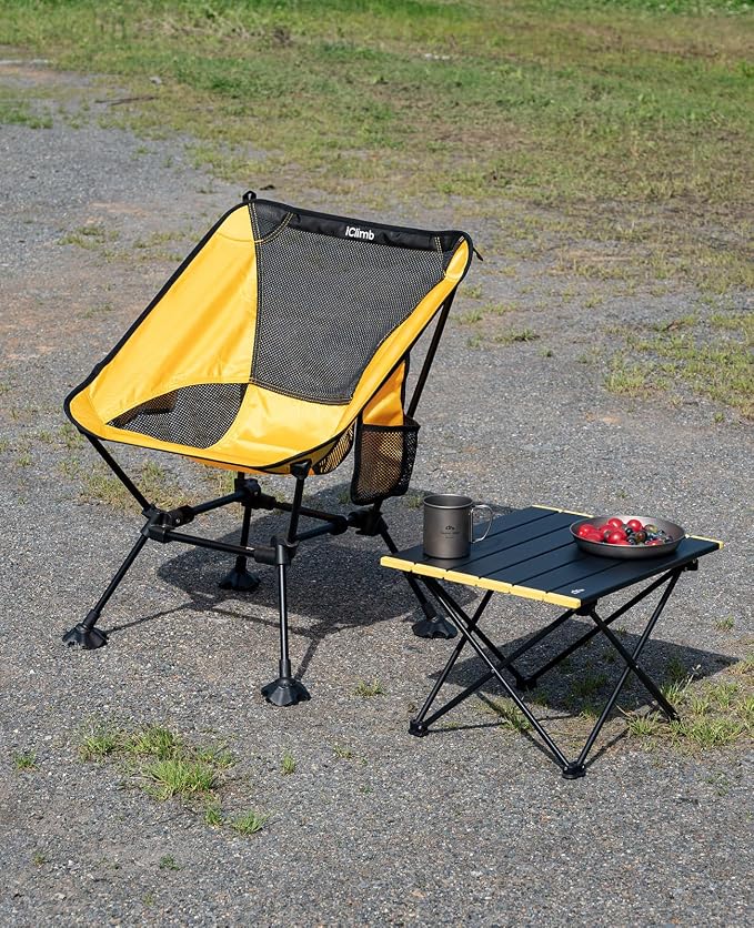iClimb Ultralight Compact Camping Folding Beach Chair - Image 9