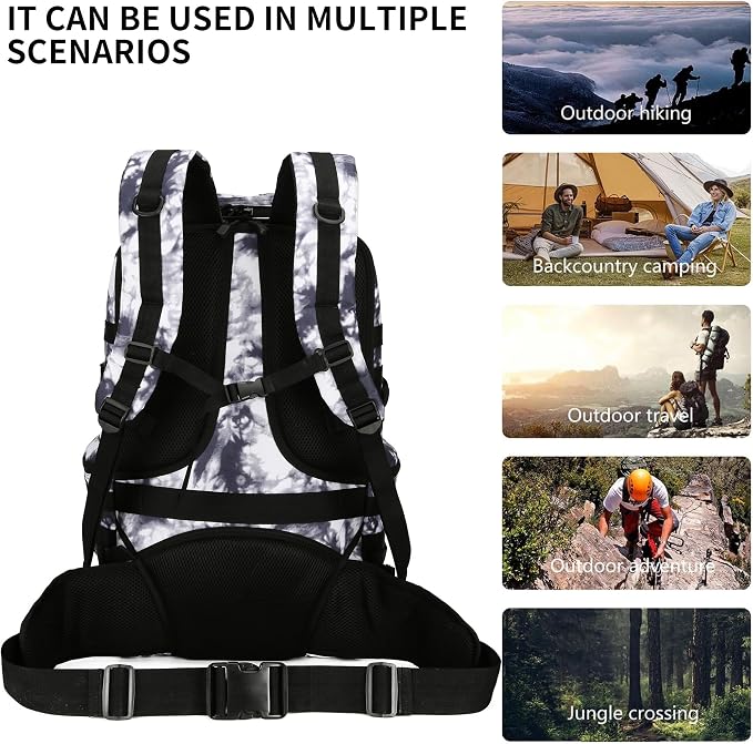 50L Military Tactical Backpack Hiking Waterproof Backpack Large Military Pack 3 - Image 3