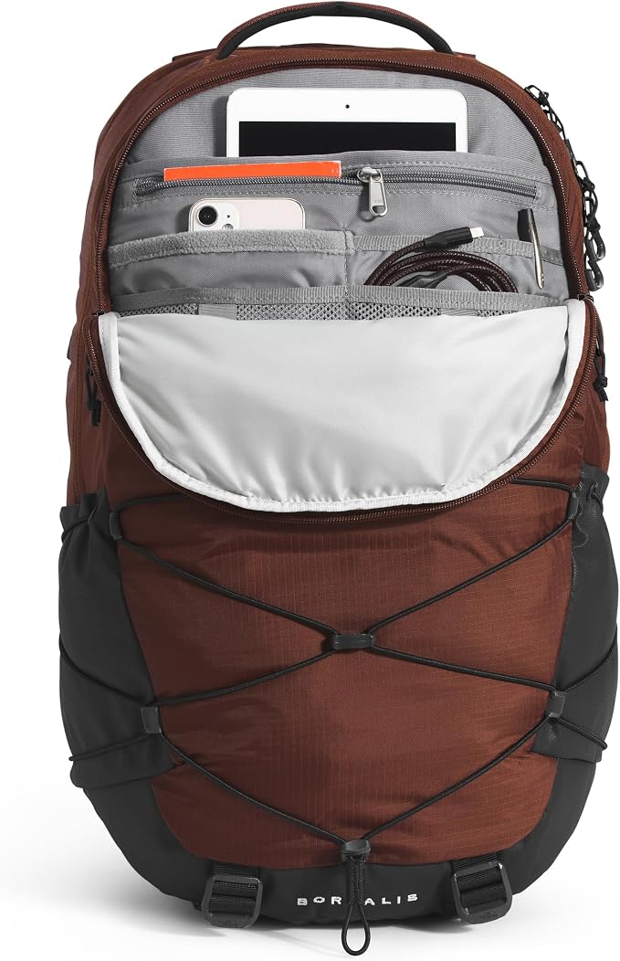 The North Face Borealis Commuter Laptop Backpack, Dark Oak/TNF Black, One Size - Image 4